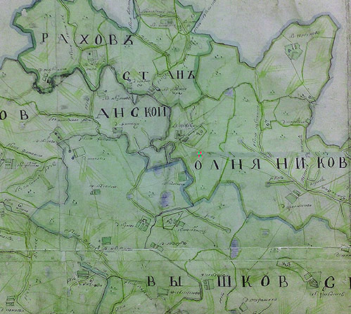 образец одного из домежевых уездов - Рузского