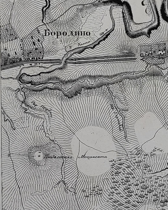 образец топографической карты 1839 года